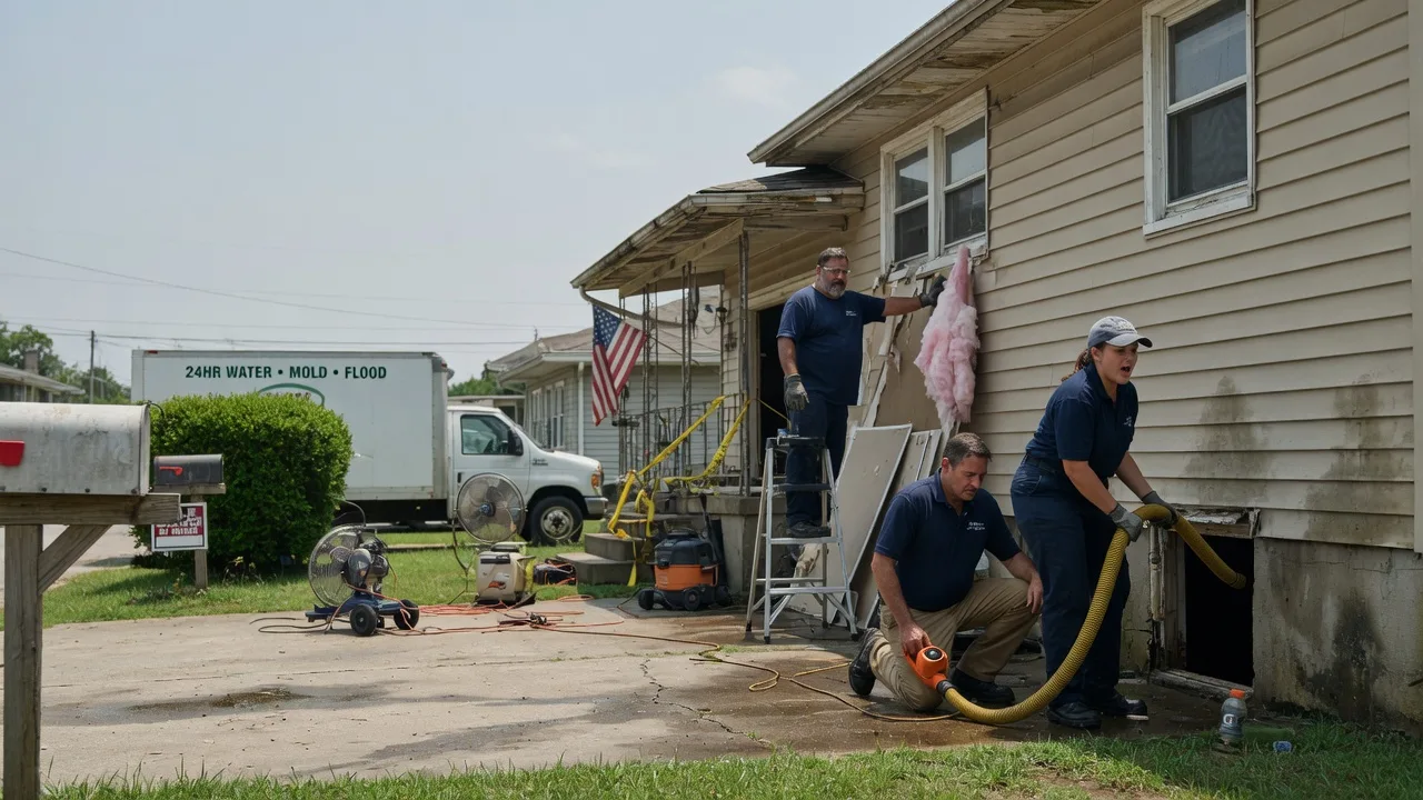 Water Damage Repair in Means, KY near me
